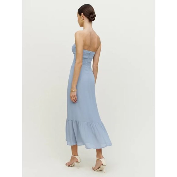 LAST ONE!! Reformation Arta Dress in Mineral - Picture 3 of 11